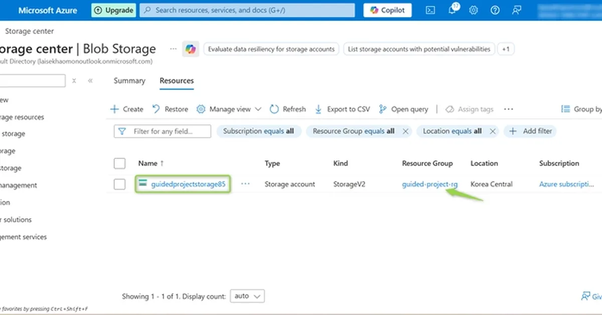 Microsoft Azure Management Tasks: Control storage access