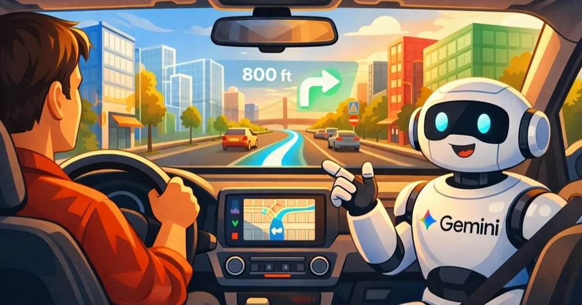 Google brings Gemini to the road