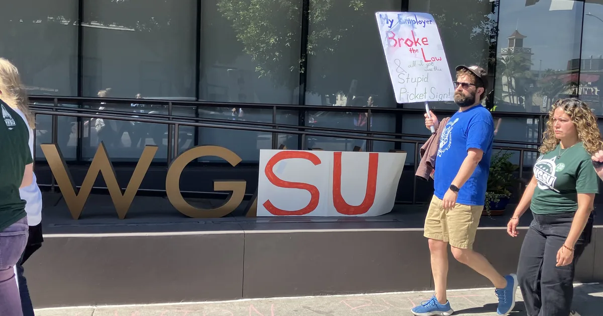 WGA Staff Strike Enters Second Week as Two Sides Meet