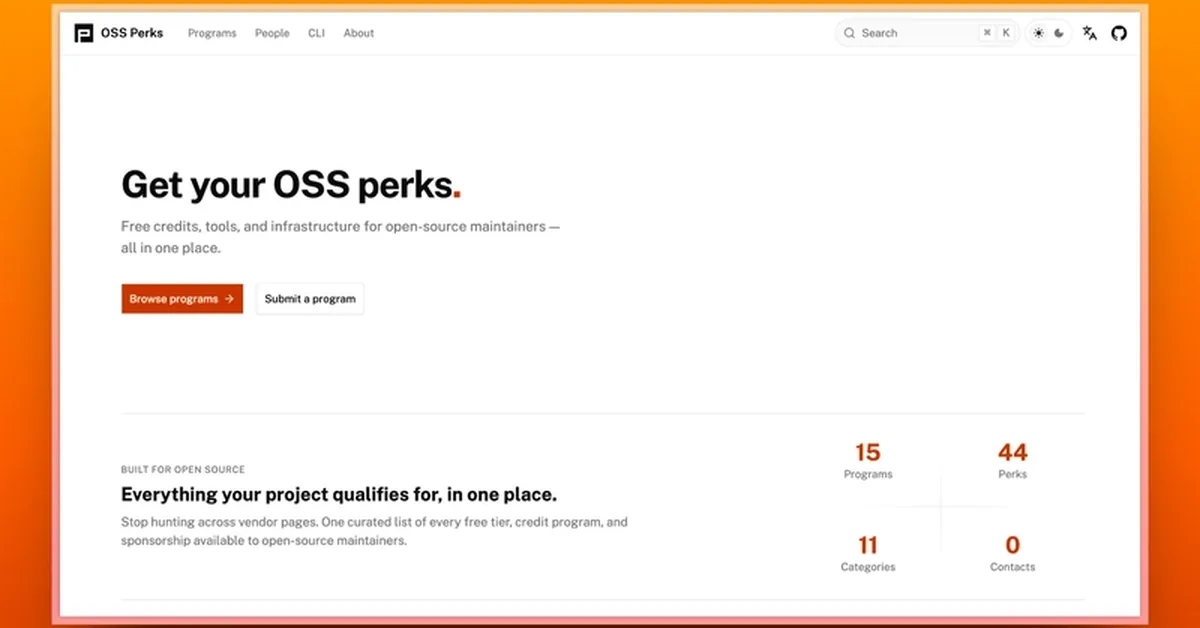 I Built a CLI That Tells You Which Free Perks Your Open-Source Project Qualifies For