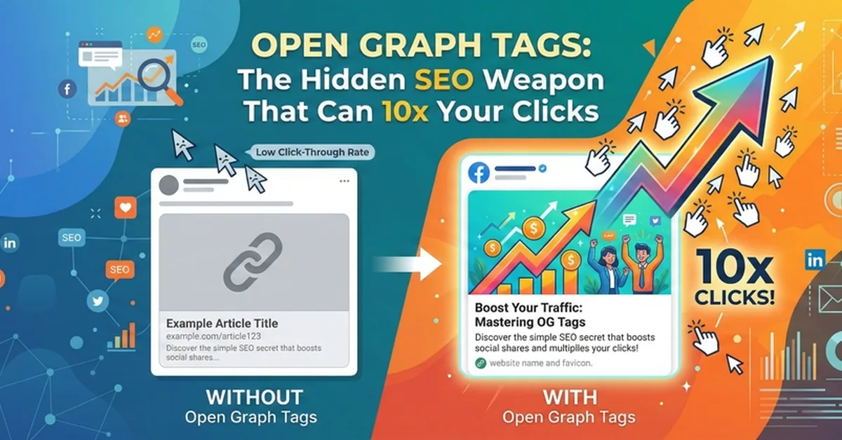 Open Graph Tags: The Hidden SEO Weapon That Can 10x Your Clicks