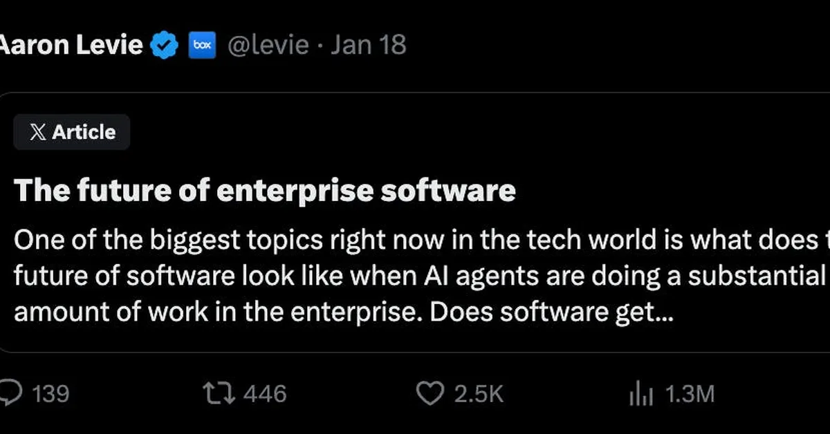 Every Agent Needs a Box - Aaron Levie, Box