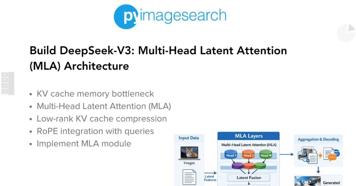 Build DeepSeek-V3: Multi-Head Latent Attention (MLA) Architecture