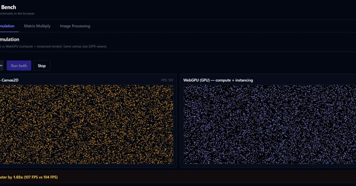 Why Are We Still Doing GPU Work in JavaScript? (Live WebGPU Benchmark & Demo🚀)