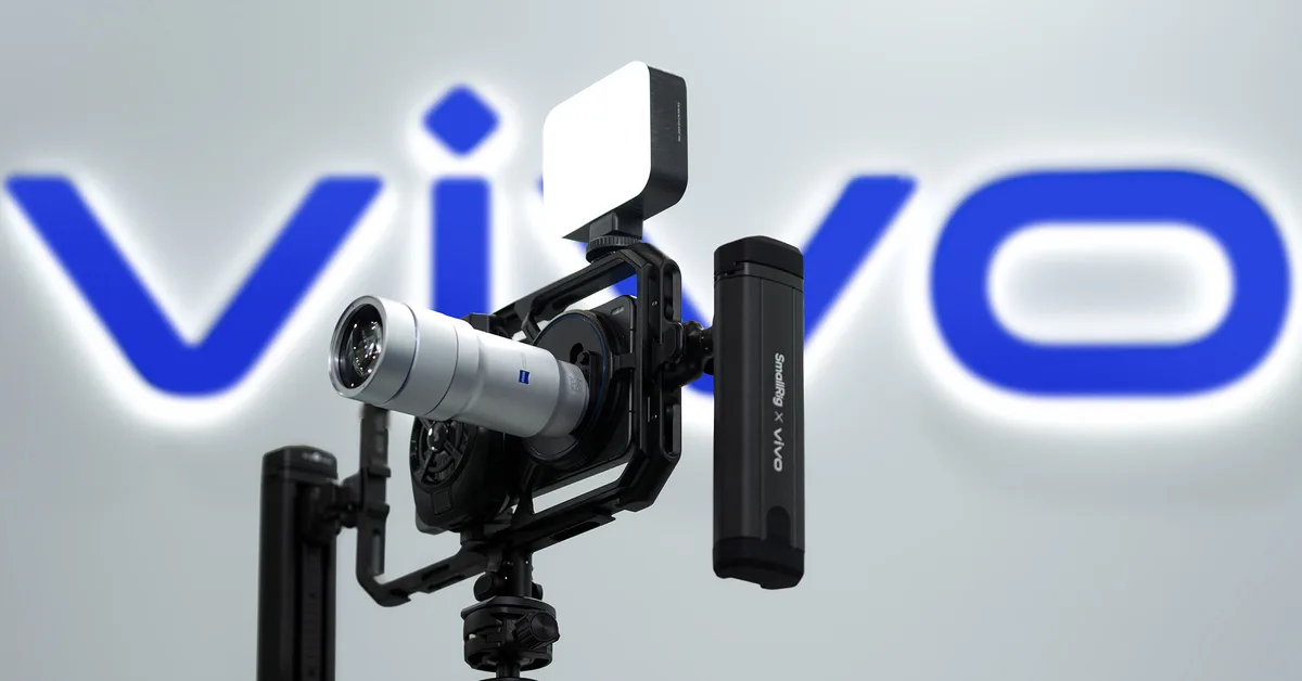 Vivo's next phone will launch with a professional camera rig