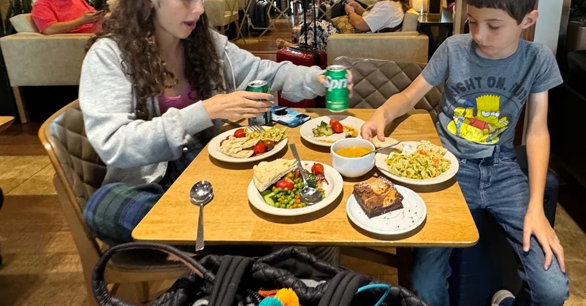 I always dreaded long travel days with my kids. Getting airport lounge access has completely changed the way my family travels.