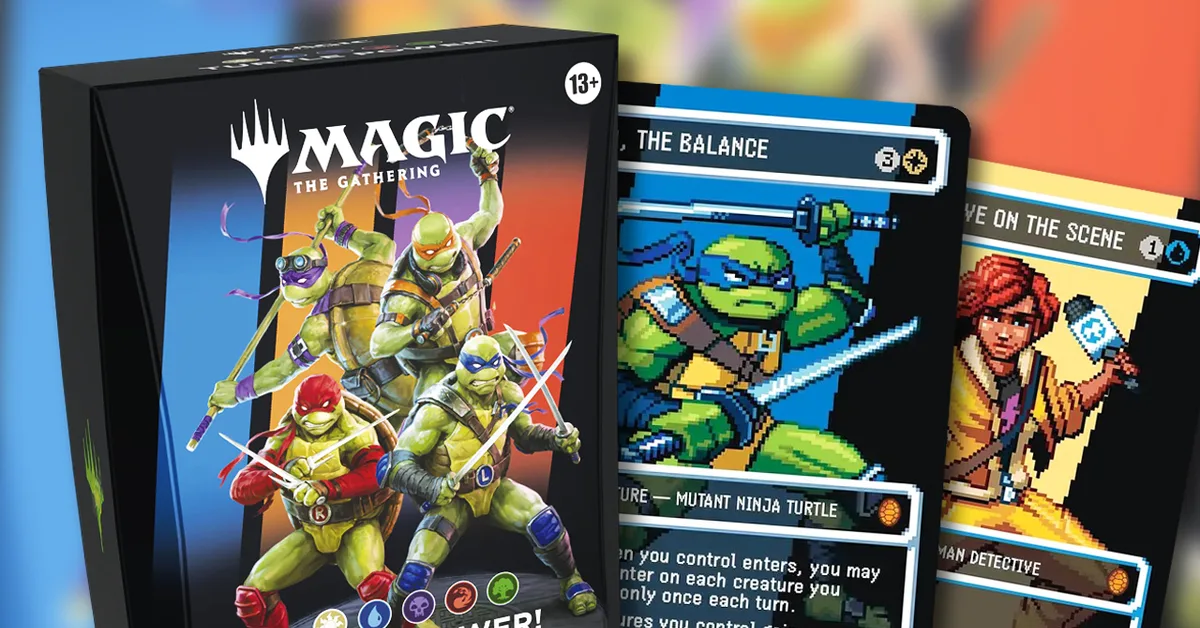 Magic's TMNT Commander Deck Preorders Are $15 Off at Amazon With Release Day Imminent