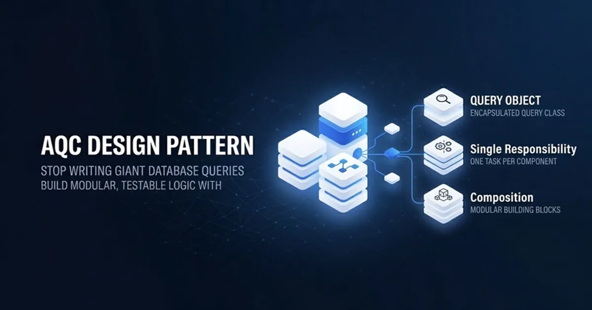 Write One Query Class Instead of Many: The AQC Design Pattern