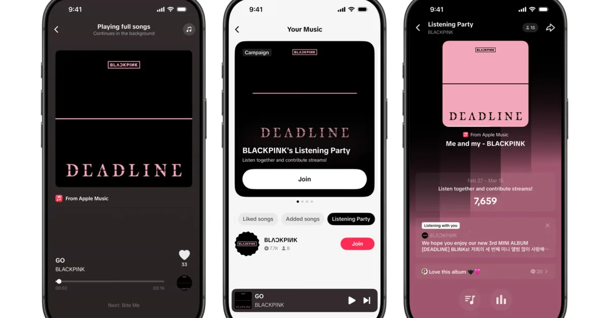 You can soon listen to Apple Music inside of TikTok - and artists get paid for it