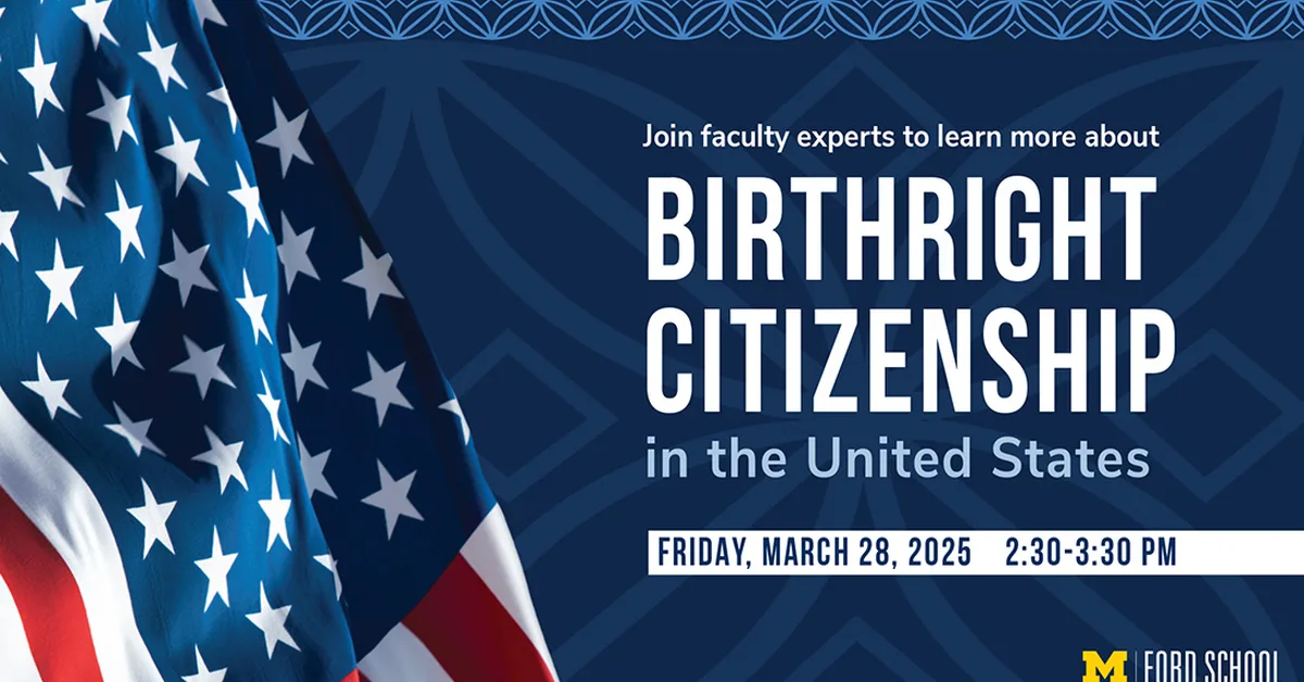 Birthright citizenship: a response to Pete Patterson