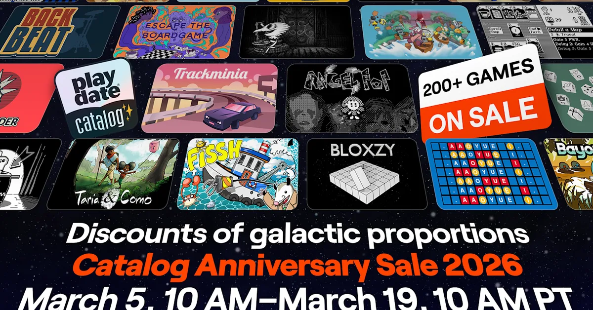 Playdate games to check out before the Catalog's 3-year anniversary sale ends