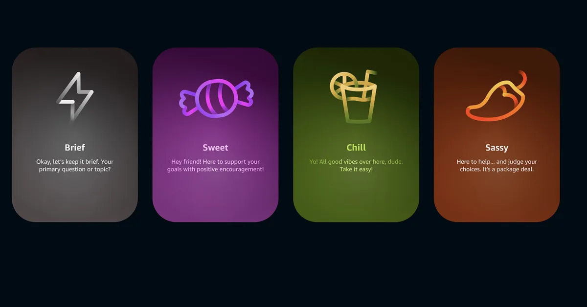 Alexa+ can now swear, thanks to a new personality style