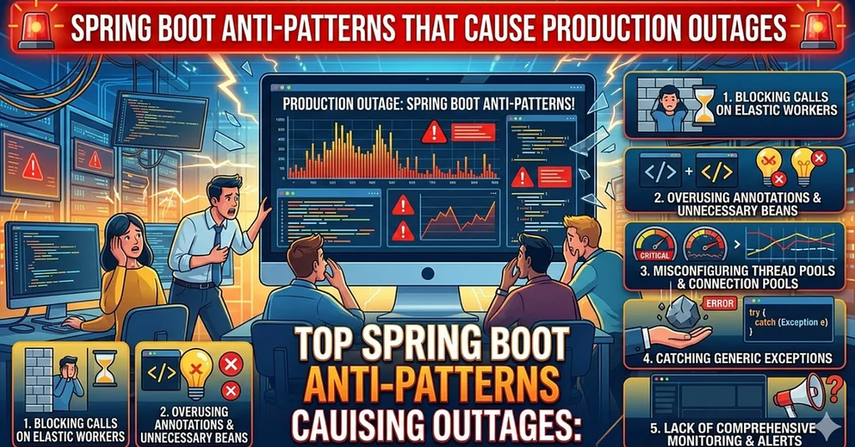 Spring Boot Anti-Patterns That Cause Production Outages