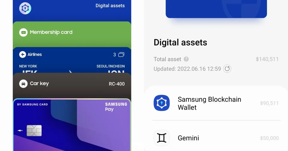 The Samsung Wallet can now hold your house keys