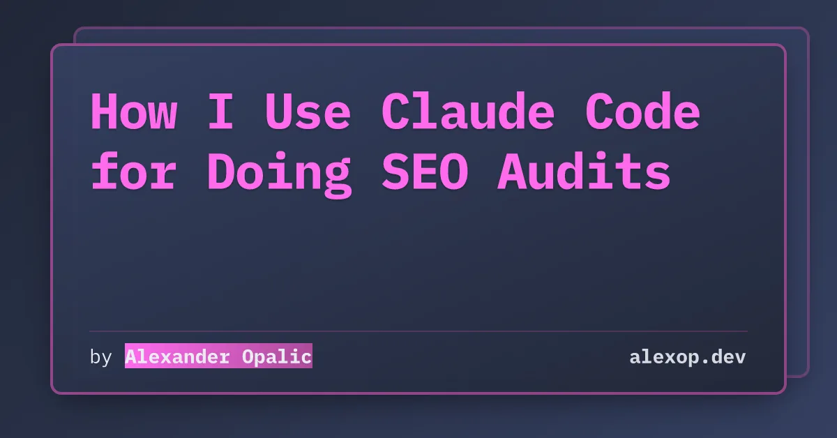 How to turn Claude Code into your SEO command center