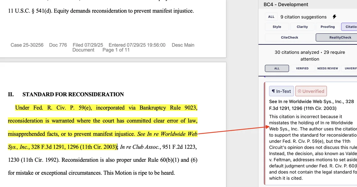New Tool Catches AI Hallucinations In Legal Briefs