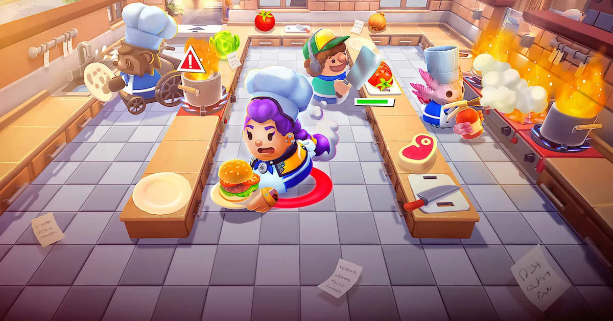 Netflix's version of Overcooked lets you play as Huntr/x
