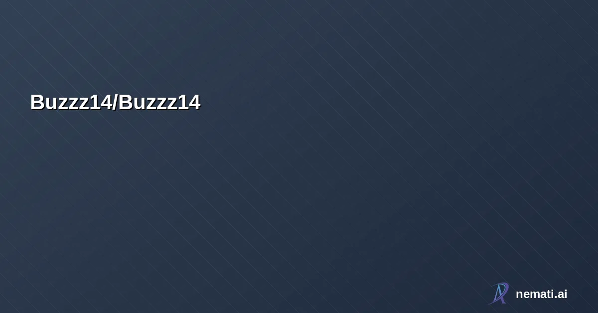 Buzzz14/Buzzz14