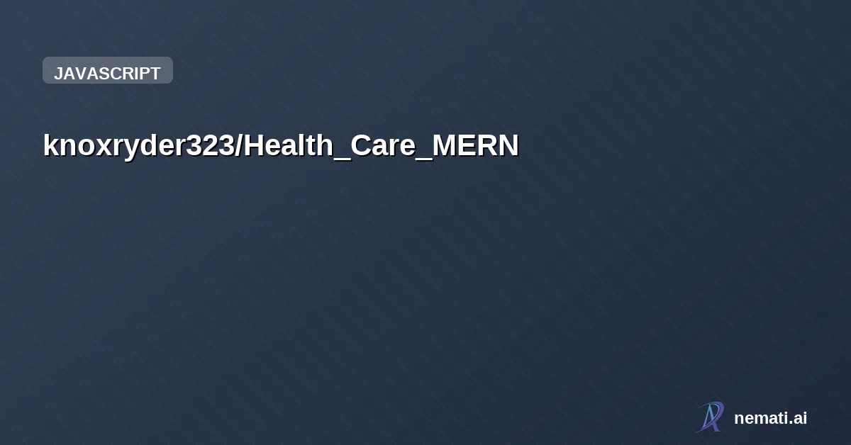 knoxryder323/Health_Care_MERN