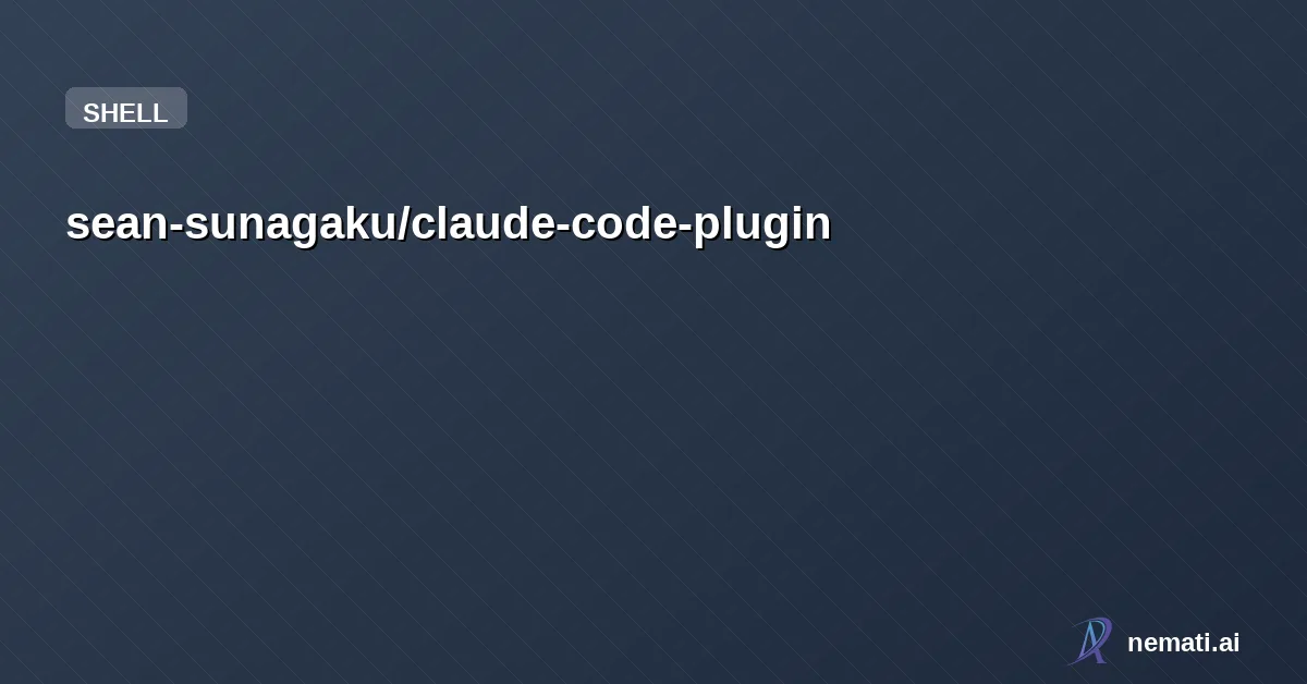 sean-sunagaku/claude-code-plugin