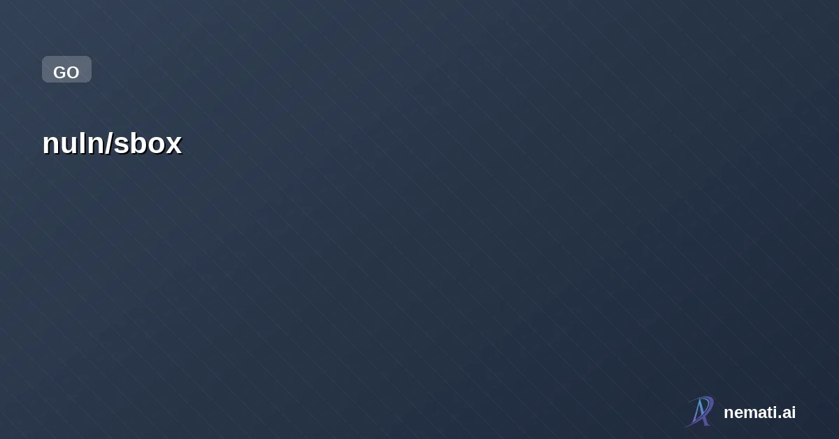 nuln/sbox