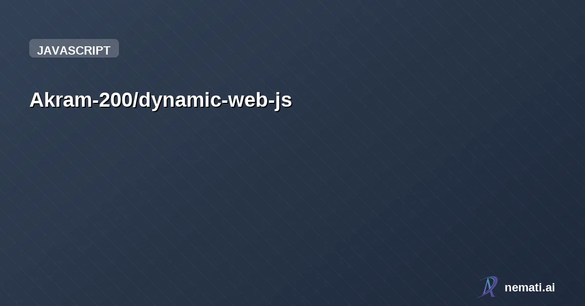 Akram-200/dynamic-web-js