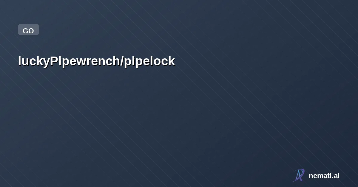 luckyPipewrench/pipelock — Security harness for AI agents — egress proxy with DLP scanning, SSRF protection