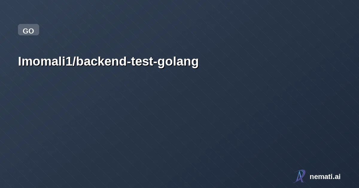 Imomali1/backend-test-golang